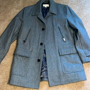 Michael Kors men’s winter pea coat jacket size Large, perfect condition
